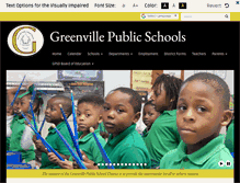 Tablet Screenshot of gvillepublicschooldistrict.com